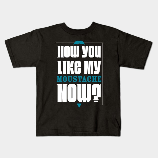 How You Like My Moustache Now? - Wynonna Earp Kids T-Shirt by SurfinAly Design 